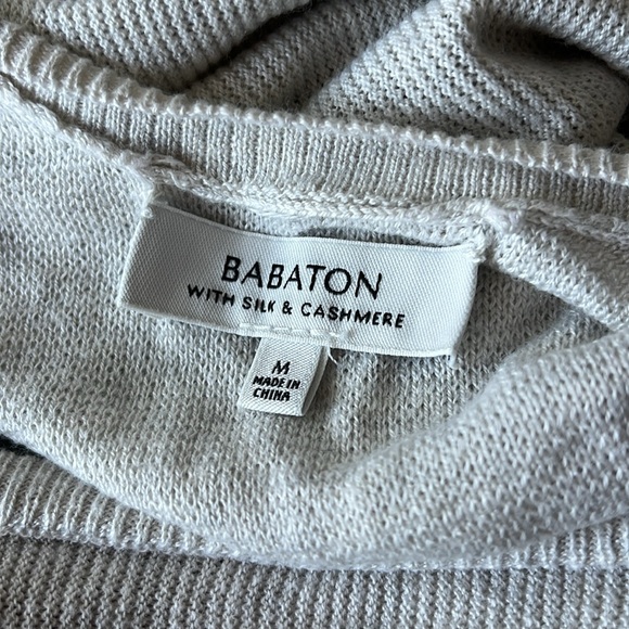 Aritzia Babaton Bailey Two Tone Grey Medium - Picture 6 of 9